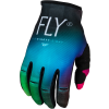 Fly RACING Kinetic Prodigy Ifjúsági Kesztyű - Fukszia/Villámkék/Extra Látható