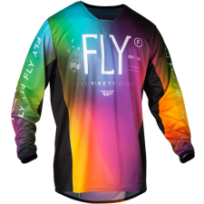  FLY RACING Kinetic Prodigy Ifjúsági Mez - Fukszia/Villámkék/Feltűnő Sárga motocross mez