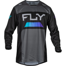 FLY RACING Kinetic Reload 2024 motocross mez szürke-fekete-kék motocross mez