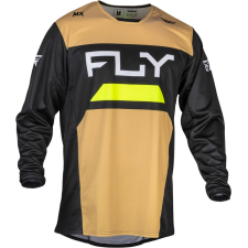 Fly RACING Kinetic Reload Mez - Khaki/Fekete/Kiemelten Látható motocross mez