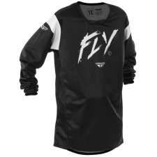 FLY RACING Kinetic Stoke gyerek motokrossz mez fekete-fehér motocross mez