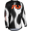 FLY RACING Kinetic Torch ifjúsági mez – fekete/fehér/narancssárga FLY RACING Sisakok és ruházat Motocross ruházat Motocross mezek
