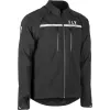 Fly RACING Patrol Softshell Dzseki - Fekete FLY Sisakok és ruházat Kabátok