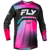 FLY RACING Rayce kerékpáros mez - Fukszia/Fekete/Türkiz FLY RACING Bicikli alkatrészek Kerékpáros ruházat Kerékpáros mezek