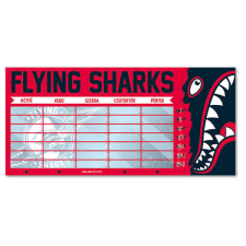  Flying Sharks cápás órarend órarend