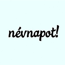  Foam nyomda, 'névnapot!' Méret: 65x20 mm dekorációs kellék