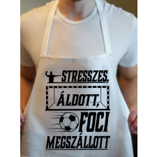  Foci megszállott kötény - Ajándék focistáknak lakástextília