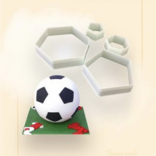 Foci minta kiszúró 2 ötszög-2 hatszög sütés és főzés