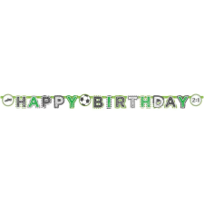  Focis Kicker Party Happy Birthday felirat 200 cm party kellék