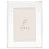 Focus Aster alumínium képkeret 24x30cm (pp 18x24cm) - ezüst
