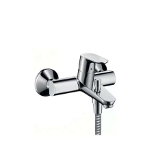  Focus E2 Egykaros kádcsaptelep falsíkon kív., króm csaptelep