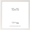 Focus Képkeret - Rock - Fehér (15x15)