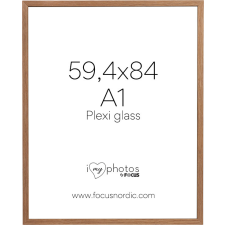 Focus Képkeret Soul - Tölgy furnér (59,4x84) (A1) Plexi fényképkeret