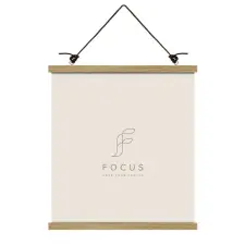 Focus Poster Hanger mágneses posztertartó képkeret 71cm - tölgy fényképkeret