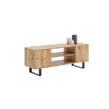 Focus RTV szekrény 135 cm - loft tölgyfa kézműves bútor