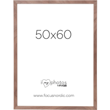 Focus Soul képkeret - diófa furnér (50x60) fényképkeret