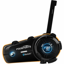 Fodsports FX8 Pro motorkerékpár intercom (fekete) sisakbeszélő