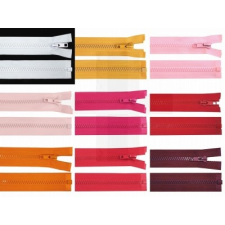  Fogazott cipzár 60 cm - 13 szín dekorációs kellék