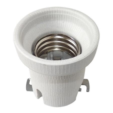 Foglalat E-40 porcelán talpas villanyszerelés