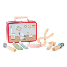  Fogorvosi táska fa eszközökkel - 91982 orvosos játék