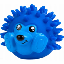  Fogtisztítós csipogó süni kutyáknak-8cm - Kék játék kutyáknak