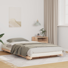  Földi ágykeret Barna 80 x 210 cm Tömör fenyőfa ágy és ágykellék