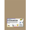 Folia Dekorkarton, A4, 300 g, 50 lap, FOLIA, őzbarna