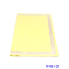  Fólia ív 58x58cm 20db/csomag Átlátszó kerettel - Sárga dekorációs kellék