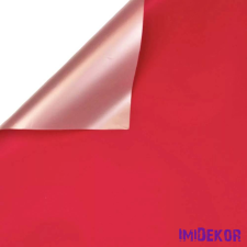  Fólia ív 58x58cm 20db/csomag - Ciklámen-Metál fehér dekorációs kellék