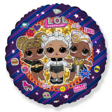 FÓLIA LÉGGÖMB, LOL, 18"/45CM, GÖMB party kellék