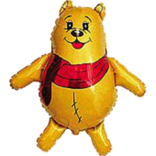  Fólia lufi, mini forma, Maci party kellék