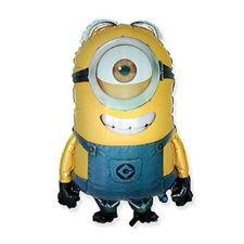 Fólia lufi Minion, 80 cm party kellék