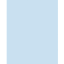 Folia Színes papír, A3, 130 g, 50 lap, FOLIA, jégkék (FL6339) kreatív papír