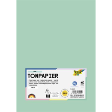 Folia Színes papír, A4, 130 g, 100 lap, FOLIA, menta (FL6425) kreatív papír