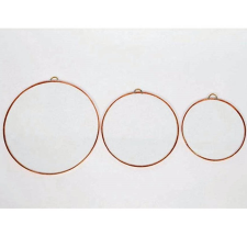  Fóliázott üveg 3mm kör 15cm dekorálható tárgy