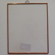  Fóliázott üveg 3mm téglalap 15cm x 12cm dekorálható tárgy
