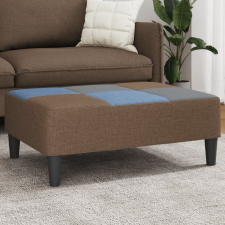  foltvarrott szövet lábzsámoly 77x55x31 cm bútor