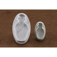  Fondant hóember kiszúró 2 db konyhai eszköz