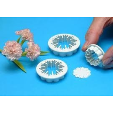 Fondant / Marcipán kiszúró 3db-os készlet - Szegfű sütés és főzés