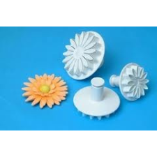 Fondant / Marcipán rugós kiszúró 3db-os készlet - GERBERA sütés és főzés