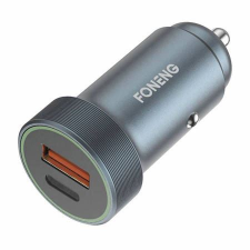 Foneng C16 USB-A-USB-C autós töltő szürke (C16 Single) (C16 Single) - Autós Töltők mobiltelefon kellék