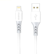Foneng X66 USB-A - Lightning kábel 1m fehér-szürke (6970462516712) (6970462516712) kábel és adapter