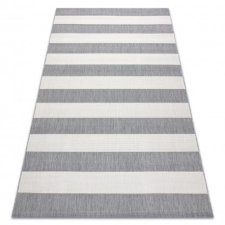 Fonott sizal flat szőnyeg 48644/637 CSÍKOK 120x170 cm lakástextília