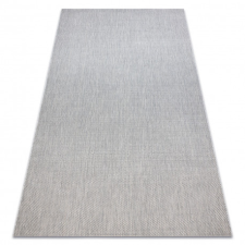 Fonott sizal flat szőnyeg 48663/037 ezüst egyenruha 200x290 cm lakástextília