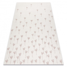 Fonott sizal flat szőnyeg 48779/526 krém rózsaszín 200x290 cm lakástextília