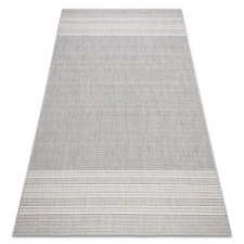 Fonott sizal flat szőnyeg 48829637 halszálkás szürke 200x290 cm lakástextília