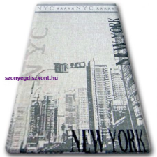  Fonott sizal floorlux szőnyeg 20237 ezüst / fekete 240x330 cm lakástextília