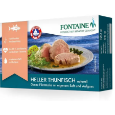FONTAINE Fontaine sárgaúszójú tonhal sós vízben 120 g reform élelmiszer