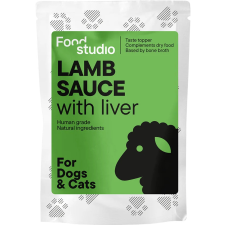 Food Studio Ír BIO Bárány Szósz Báránymájjal és Sütőtökkel 100ml macskaeledel