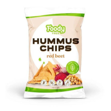  Foody Free gluténmentes hummus chips céklával 50 g előétel és snack